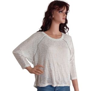 BONGO  dolman sleeve  blouse  with glitter for women  size L